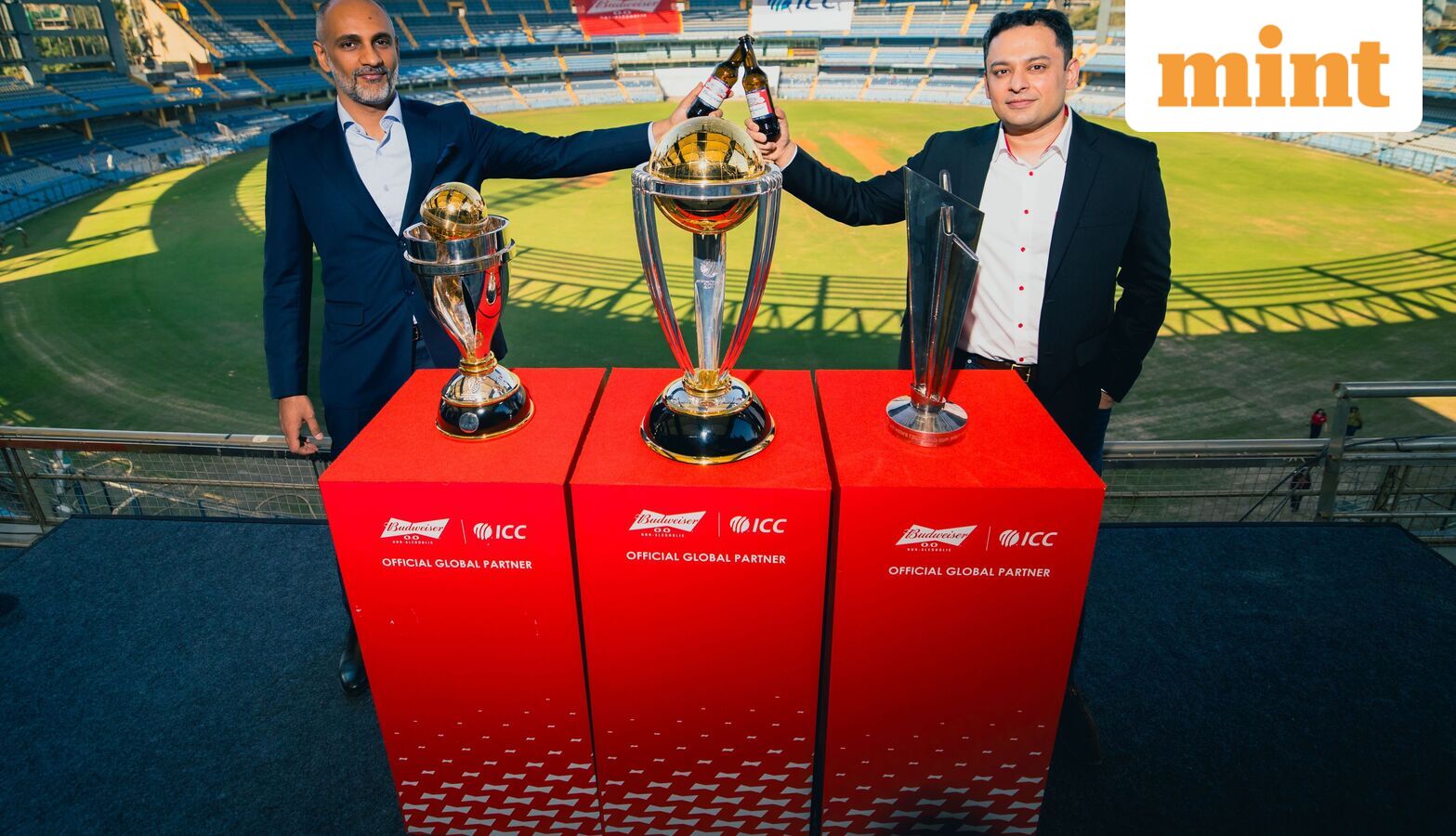 Budweiser partners with ICC in AB InBev’s inaugural cricket venture via a two-year sponsorship deal.