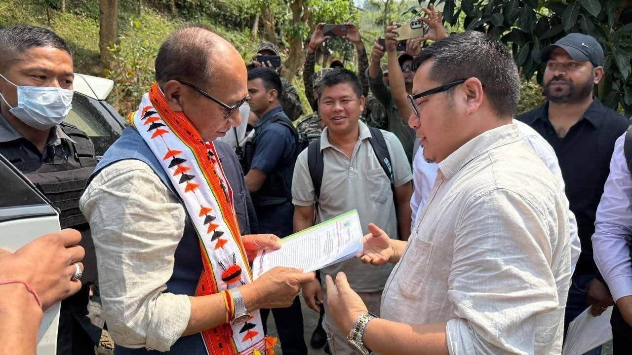 Manipur CM visits violence-hit Jiribam for first time since 2023 ethnic violence ​ 